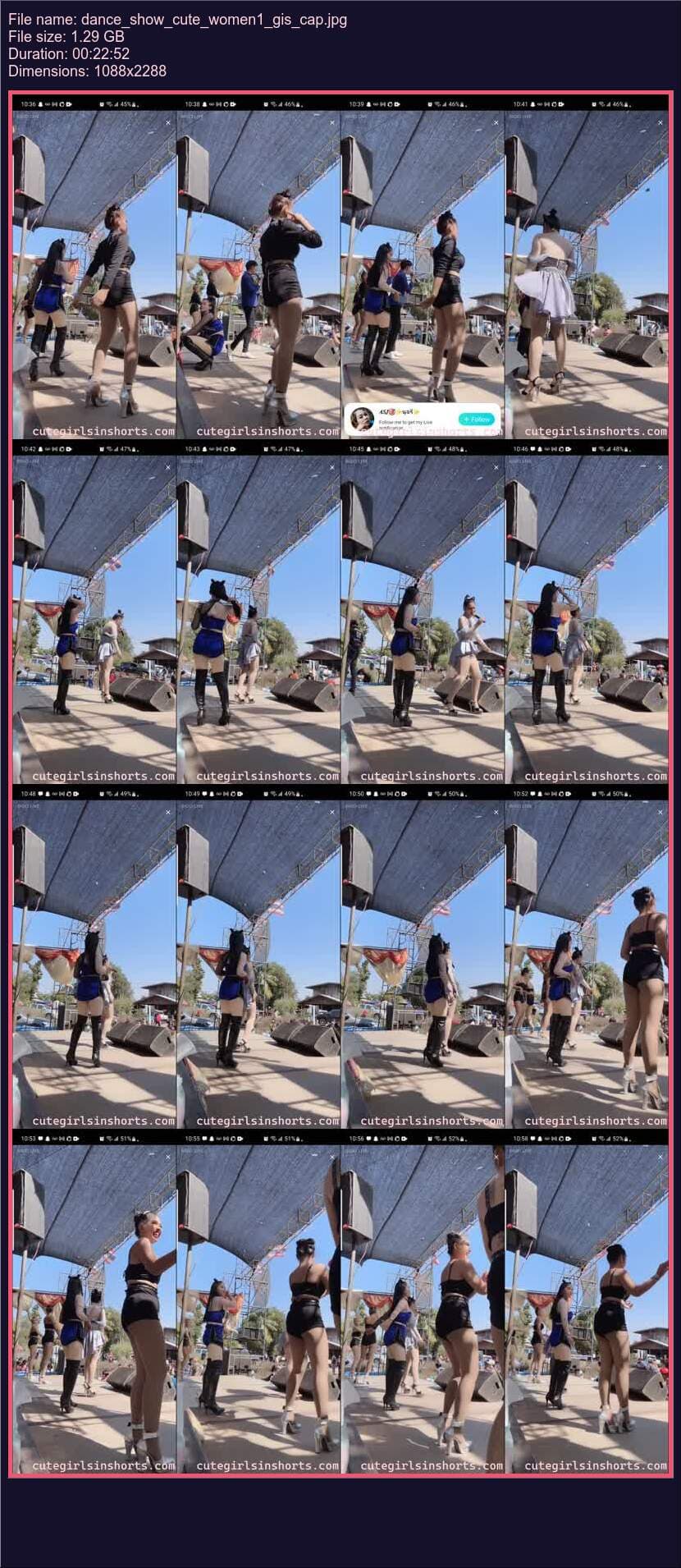 Dance Show Cute Women 1