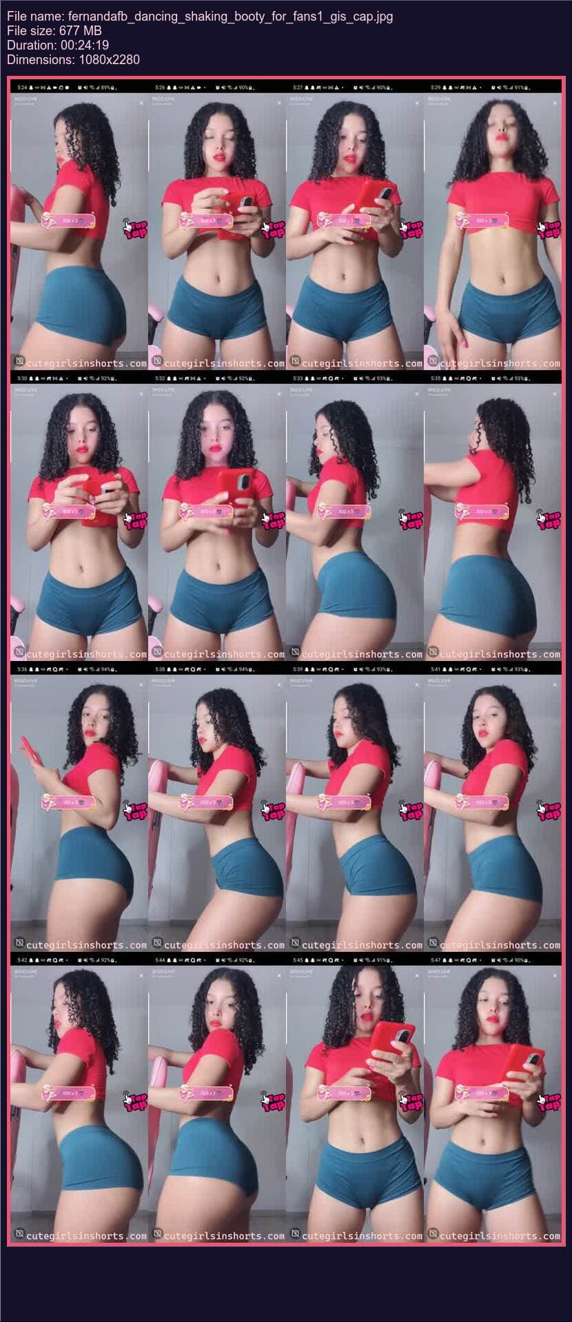 Fernandafb Dancing Shaking Booty For Fans 1