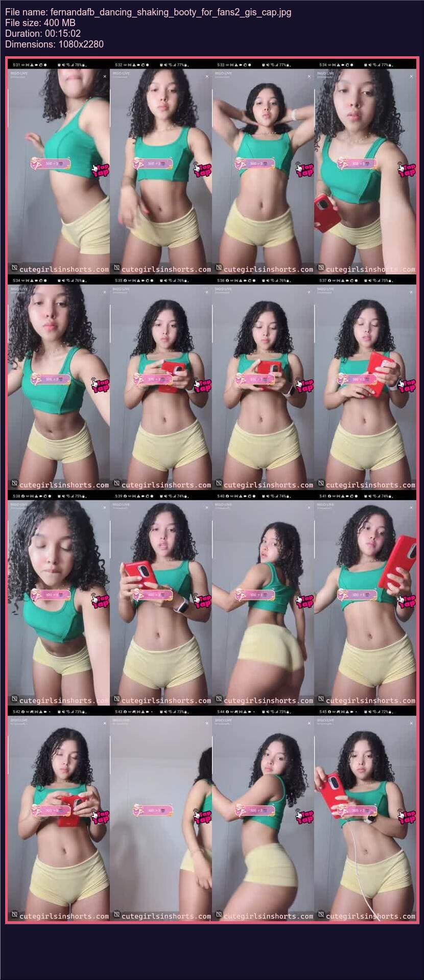 Fernandafb Dancing Shaking Booty For Fans 2