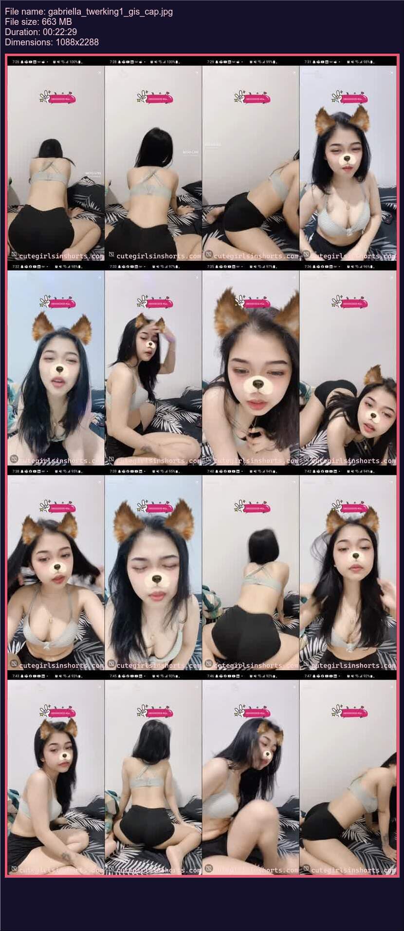 Gabriella Twerking 1