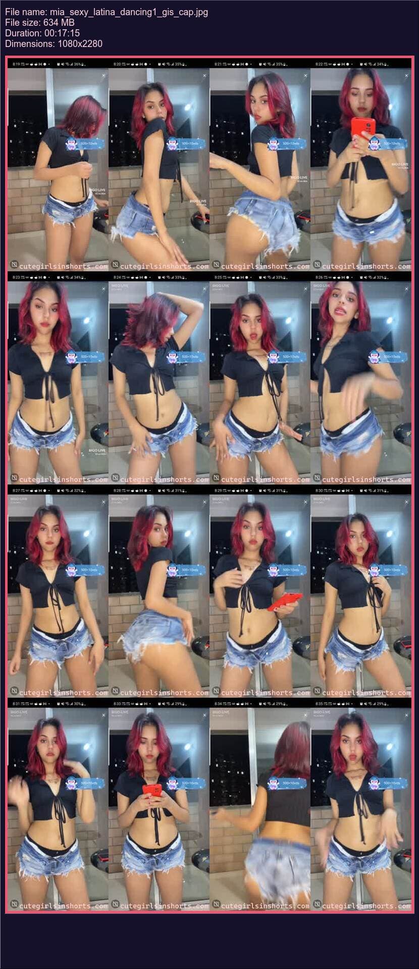 Mia Sexy Latina Dancing 1